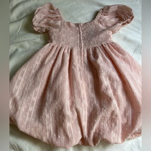 Pink Kids Dress Bonnie Jean size 4 - Picture 5 of 5